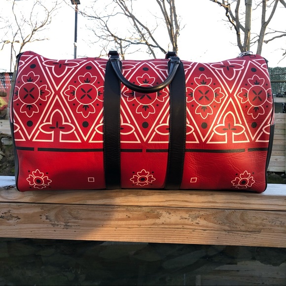 Unisex RARE Raf Simons x 205W39NYC CK Lthr Duffle - Picture 12 of 16